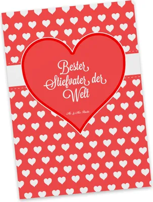 Produktbild von Mr. & Mrs. Panda Postkarte Stiefvater - Geschenk, Stief Vater, Paps, Bester, Grußkarte, Ansichtskarten, Postkarten, Ansichtskarte, Eltern, Geburtstag, Mann, bildkarte