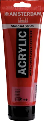 Produktbild von Amsterdam Standard Series Acrylfarbe Tube 250 ml - Karmin 318