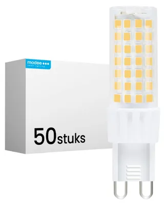 Productafbeelding van Modee LED Insteeklamp G9 Helder - 6W 600lm 4000K - Neutraalwit - Vervangt 60W - 50 stuks