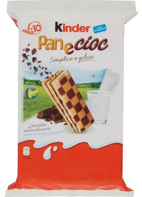 Zdjęcie produktu dla Biszkopty Kinder Pan e Cioc 10 x 29 g