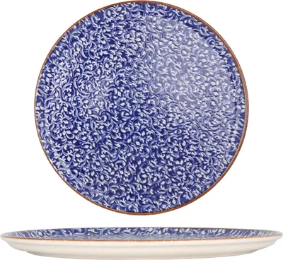 Zdjęcie produktu dla Talerz do pizzy By Bone - Edera Cobalt - Porcelana - 32 cm