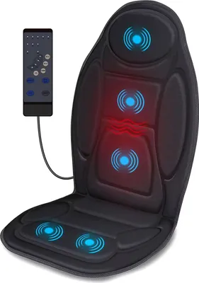 Produktbild von Good4You® Massagesessel Auto - Massagekissen - Massagegerät - Rücken - Infrarot - Heizfunktion