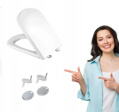 Produktbild von Hamberger DAMA SENSO WC-Sitz Duroplast Absenkautomatik weiß