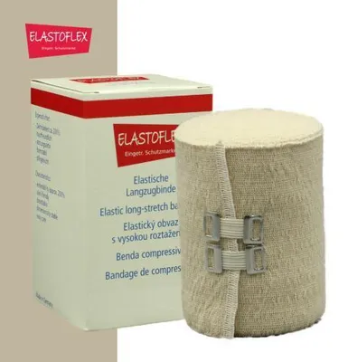 Image de Elastoflex Langzugbinde 10 cmx10 m natur 1 St