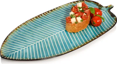 Produktbild von Sänger Servierteller Capri Blattoptik