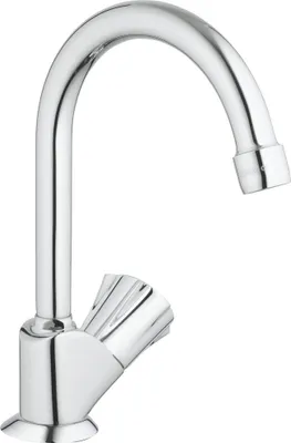 Produktbild von Grohe Costa Standventil Markierung blau schwenkbarer Rohrauslauf chrom - 20393001