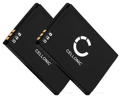 Image de CELLONIC 2x Batterie pour Cellulaire / Téléphone portable Compatible avec Doro Primo 413, Primo 406, Primo 414, RCB413 - (1200mAh, 3.7V)