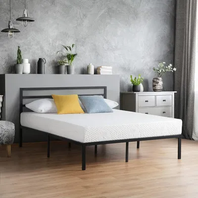 Produktbild von Olee Sleep 20 cm Matratze aus Memory-Schaum / Kühlgel-Schaum /   / CertiPUR-US  / Komfortable Matratze / Rollmatratze / 3 Schichten / 140 x 200 cm / Größe: Doppelbett / Farbe: Weiß