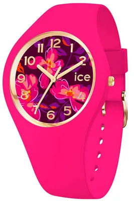 Produktbild von Ice-Watch Damenuhr ICE flower Fuschia blossom Pink 021738