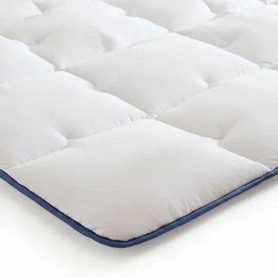 Immagine prodotto di CASABEL Topper Diamond, 180x200, Ultra Morbido, Lavabile e Antiacaro, Coprimaterasso imbottito traspirante, per letto e divano letto