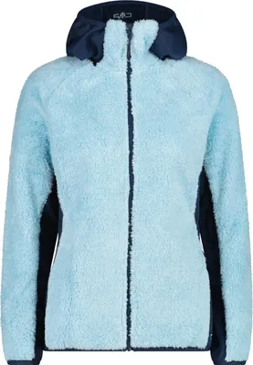 Immagine prodotto di CMP giacca in pile highloft donna con cappuccio blu 38