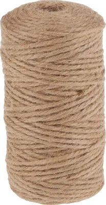 Produktbild von VBS Sisal Kordel, 3 mm Stärke, 55 m Länge, 3-fach gedreht für feinste Makramee-Arbeiten