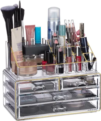 Produktbild von organizér na make up relaxdays so 4 zásuvkami