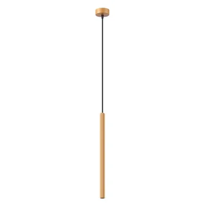 Image de Lampe suspendue ARCHE 1 or 1xG9 8W acier 120x8x8cm Sollux Lighting