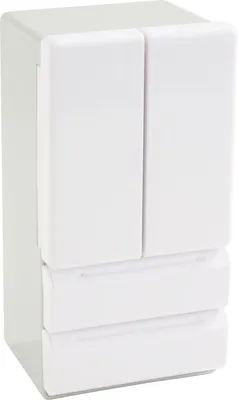 Produktbild von HobbyFun Mini Kühlschrank für Puppenhaus 6.3x12x5.5 cm Puppenküche Zubehör