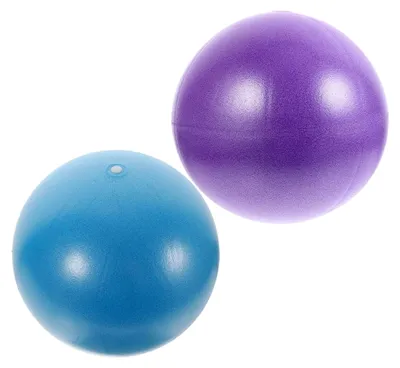 Produktbild von 2 Fitnessbälle 9 Zoll aus robustem PVC für Pilates und Yoga