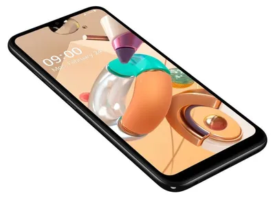 Produktbild von LG K41S LMK410EMW, 16,6 cm (6.55"), 3 GB, 32 GB, 13 MP, Android 9.0, Schwarz