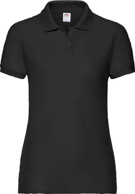 Image de Fruit of the Loom - Polo pour femmes LT1865 (XXL) (noir)