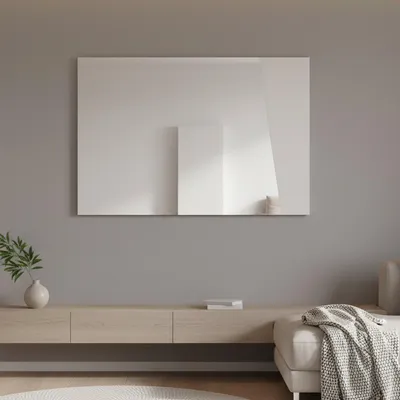 Produktbild von Spiegel Dabadal, Badezimmerspiegel, 100%  Italy, cm 80x2h60, glänzend weiß