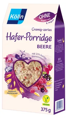 Produktbild von Kölln Hafer-Porridge Beere, 375g