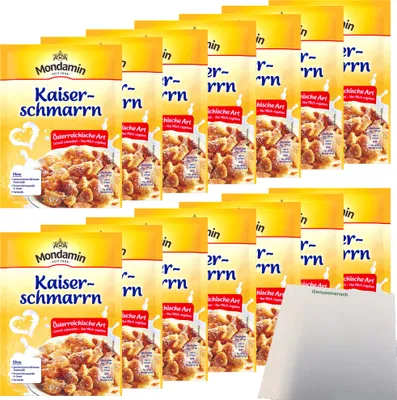 Produktbild von Mondamin Kaiserschmarn Österreichische Art VPE (14x135g Karton) + usy Block