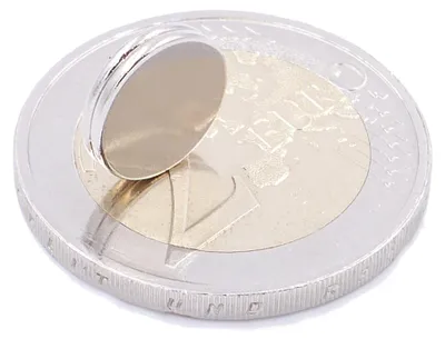 Produktbild von Aprilheld | 100 Scheibenmagnete 10x1mm | N52 Klasse Neodym Magnete | Modellbau