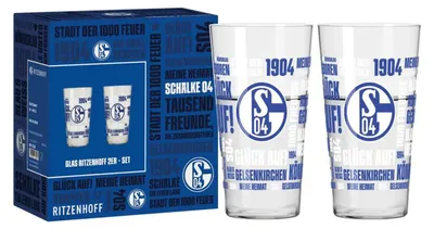Image de Ensemble de 2 verres polyvalents Ritzenhoff Schalke, par Theresa Kuhlmann