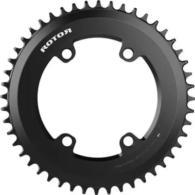 Image de Plateau de pédalier Rotor 1x 4b 110 Bcd Argent 46t Argent 46t
