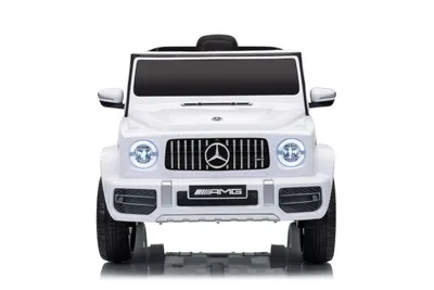 Obrázek produktu pro Mercedes-Benz G63 G-Class dětské auto Dětské vozidlo Dětské elektrické auto 12V Bluetooth (bílé)