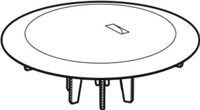 Produktbild von Geberit 243775451 Ablaufdeckel d90 zu Duschwannenablauf