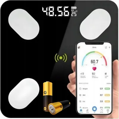 Obrázek produktu pro 180kg Elektronický SMART BMI 25v1 Přesný koupelnový analyzátor Váhy