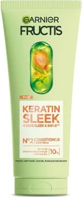 Zdjęcie produktu dla Fructis Keratin Sleek odżywka do włosów suchych i puszących się 200ml