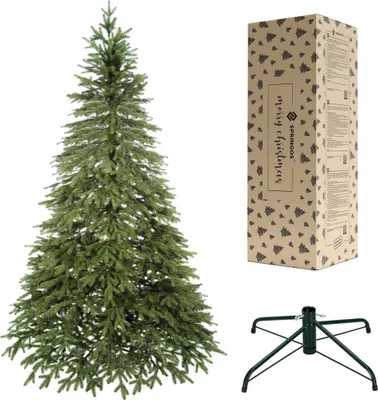 Produktbild von künstlicher Weihnachtsbaum Premium-Fichte 220 cm PE
