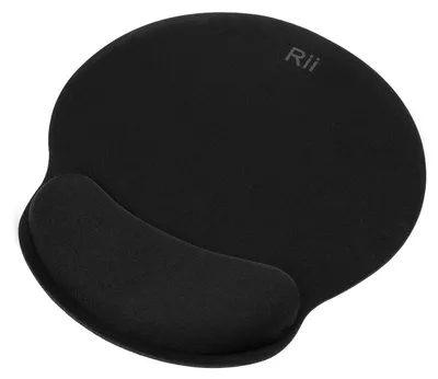 Obrázok produktu pre Ergonomická podložka pod myš s oporou pre ruku, čierna, 24,8 x 21 x 2,3 cm