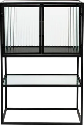 Produktbild von Dutchbone Boli Kast / Aufbewahrungsbox Klein (S) Metall / Schwarz