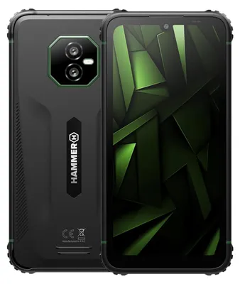 Zdjęcie produktu dla HAMMER Hammer Ranger (Green) DS 6.1" IPS TFT 720x1560/2GHz/128GB/6GB RAM/Android 15/microSDXC/WiFi