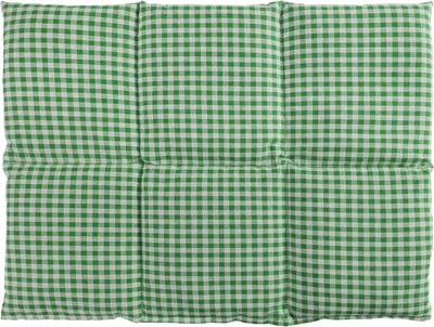 Produktbild von Giraffenland Körnerkissen groß 40x30cm 6-Kammer - grün-weiß - Körner Wärmekissen für Mikrowelle und Backofen - Kissen 30x40 - grün-weiß - Weizen