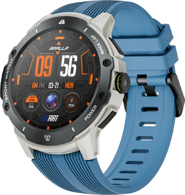 Zdjęcie produktu dla LOKMAT APPLLP Inteligentny zegarek 1,43-calowy ekran AMOLED Niezależne połączenie 2 MP Aparat GPS Fitness Tracker Monitor zdrowia 100 + Cyfrowe etykiety APP Store 2G + 32G