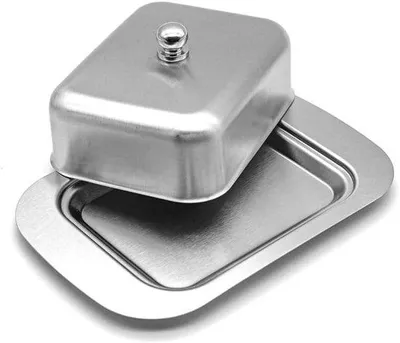 Produktbild von Küchenübergriff mit Deckel - Butter- und Käseteigfertigungshilfe - Küchenhilfsmittel (1 Stück)