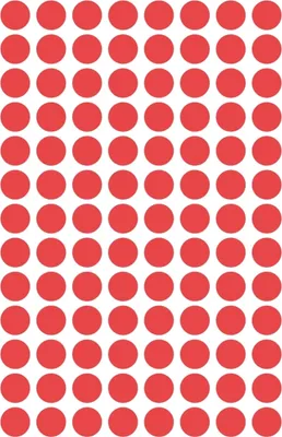 Image de Points de repère 8mm diamètre rouge UE=10x416 pièces