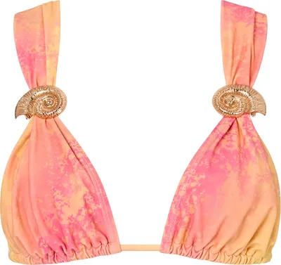 Produktbild von Moda Minx Bikinioberteil Nautilus Shell mit tollen Muschel-Elementen orange XL