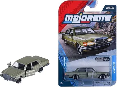 Produktbild von Majorette Vintage Mercedes-Benz 450 SEL, grün