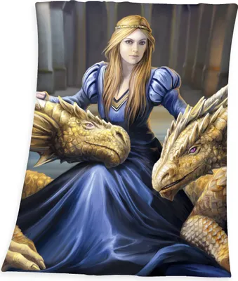 Produktbild von Anne Stokes MF Fleecedecke 130x170cm