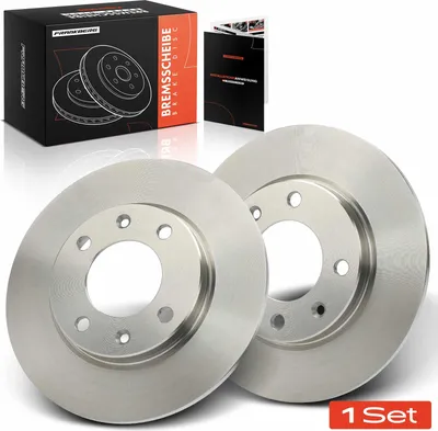 Image de Frankberg 2x disques de frein essieu arrière pour Peugeot 106 II 206 CC bicorps SW 306 cabriolet