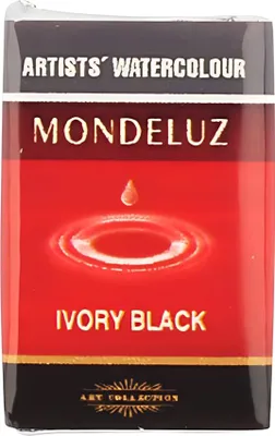 Image de KOH Aquarellfarbe Mondeluz 8g ivoire noir