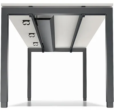 Produktbild von Kabelkanal für Schreibtisch Cito 1800mm Farbe anthrazitgrau