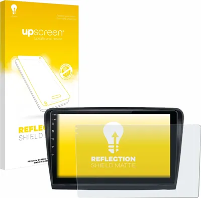 Produktbild von upscreen Schutzfolie für Junsun V1 Plus 10" Skoda Octavia 2 2008 - 2013 Displayschutz Displayschutzfolie Folie Matt Entspiegelungsfolie