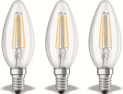 Produktbild von OSRAM - LED RETROFIT CLASSIC B 4W/840 230V E14 set van 3 stuks - 4058075819719