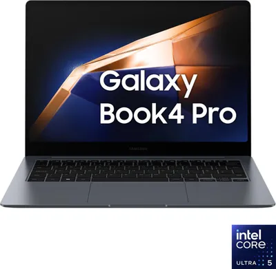 Immagine prodotto di Samsung Galaxy Book 4 Pro Laptop Intel Core Ultra 5 125H 16GB RAM 512GB SSD 14 pollici Dynamic AMOLED 2X touch Windows 11 Home Moonstone Gray