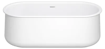 Produktbild von Freistehende, mattweiße Badewanne – 160 x 74 x 60 cm – 234 l – CALDRIA